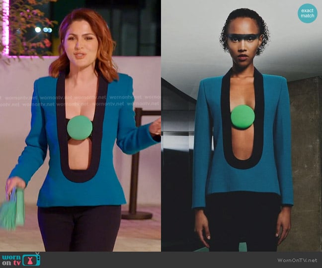 Pierre Cardin Spring Summer 2024 Collection worn by Stephanie Shojaee (Stephanie Shojaee) on The Real Housewives of Miami