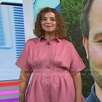 Emily Alexis Ann Cheney’s pink dress on Today