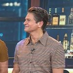 David Burtka’s plaid short sleeve shirt on Today