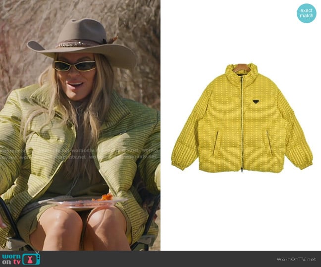 Prada Down Jackets worn by Heather Gay on The Real Housewives of Salt Lake City