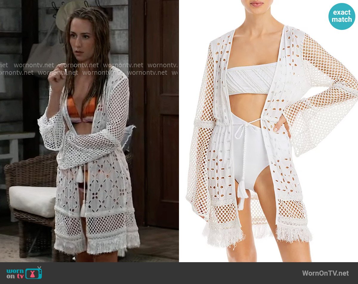 Ramy Brook Augustine Cover-Up Dress worn by Josslyn Jacks (Eden McCoy) on General Hospital