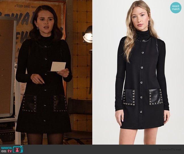 Ramy Brook Bryanna Dress worn by Mabel Mora (Selena Gomez) on Only Murders in the Building