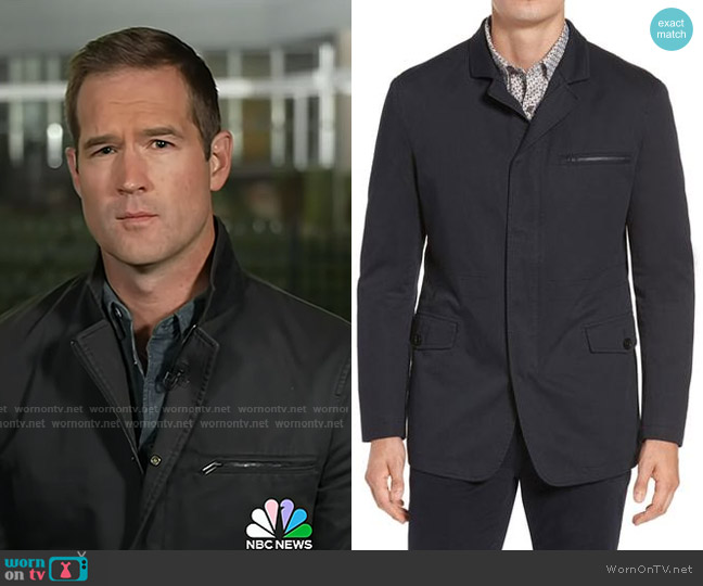Rodd & Gunn Winscombe Jacket in Midnight worn by Morgan Chesky on Today