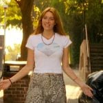 Ruthie’s leopard print shorts on The Runarounds