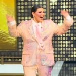 Tiffany Baira’s sequin blazer and pants on Tamron Hall Show
