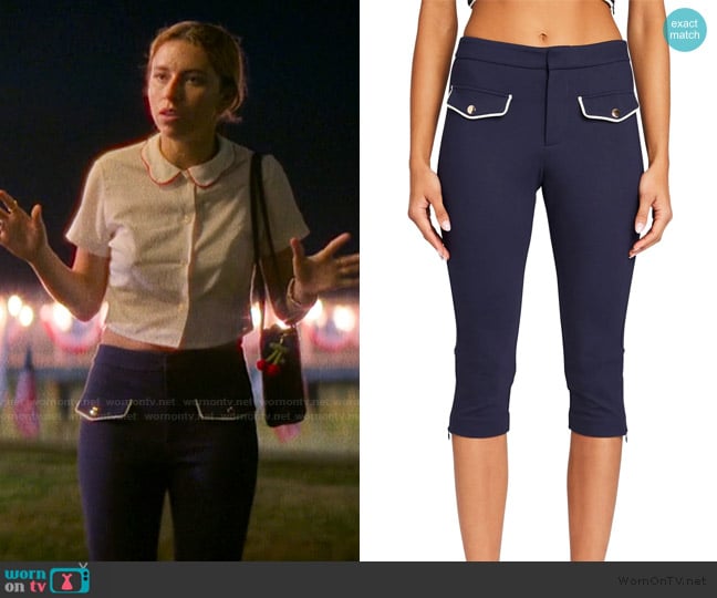 Ser.o.ya Basil Capri Pant worn by Amanda (Kelley Pereira) on The Runarounds
