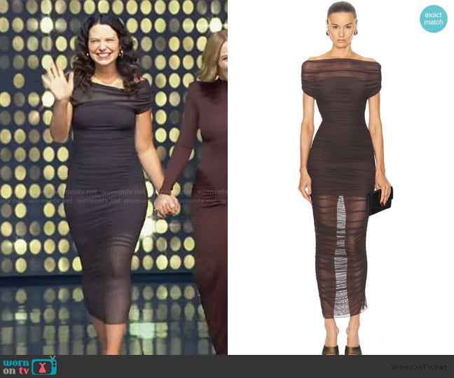 Ser.O.Ya Noel Dress worn by Katie Lowe on Tamron Hall Show