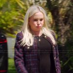 Shannon’s tweed jacket on The Real Housewives of Orange County