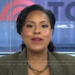 Sheinelle’s layered chain necklace on Today