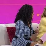Sheinelle’s black heel sandals on Today