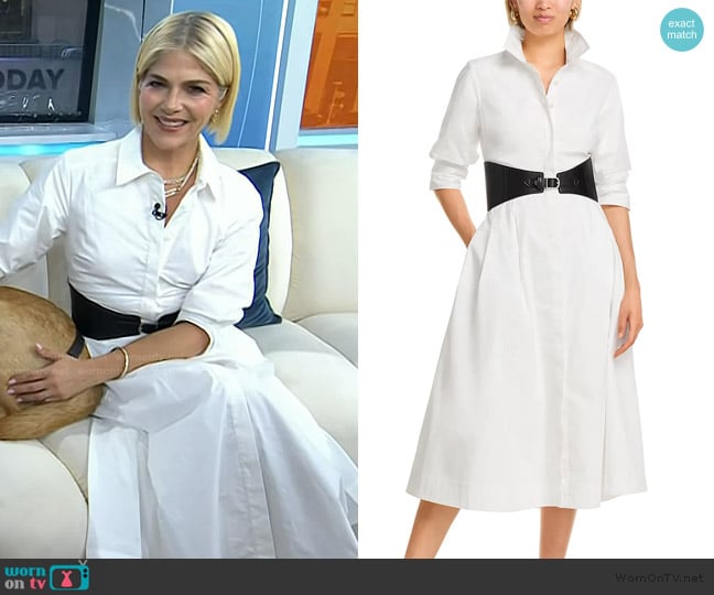 Simkhai Olson Belted Dress worn by Selma Blair on Today