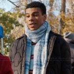 Skylar’s plaid scarf on My Life with the Walter Boys