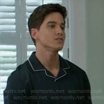 Smitty’s contrast piping polo shirt on Beyond the Gates