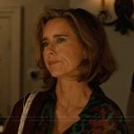 Sofia Caccimelio’s leopard print blouse on Only Murders in the Building