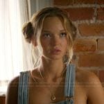 Sophia’s denim overalls on The Runarounds
