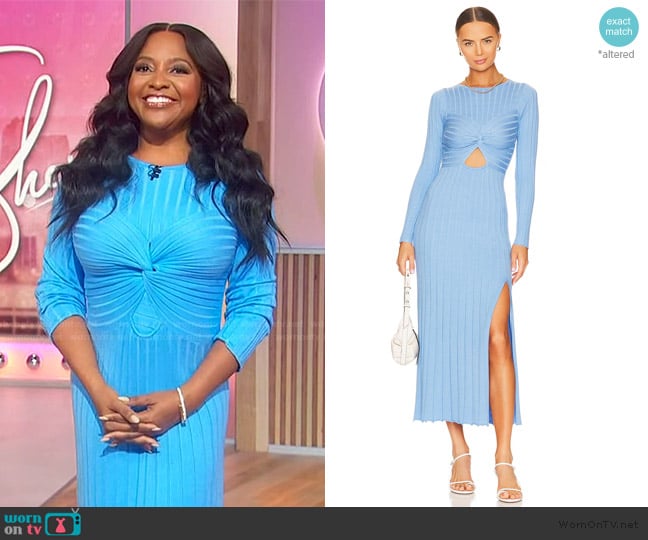 Sovere Recline Knit Dress worn by Sherri Shepherd on Sherri