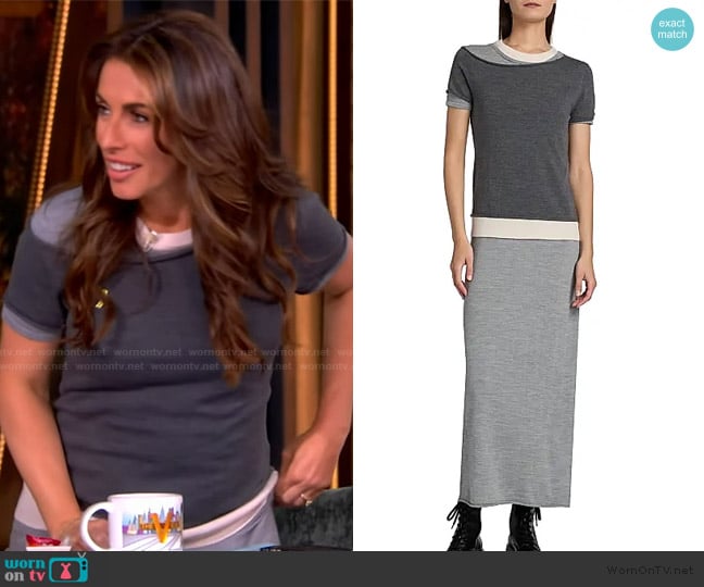 Staud Lyric Dress worn by Alyssa Farah Griffin on The View