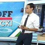Steve Kornacki’s grey sneakers on Today