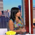 Dr. Tara Narula’s floral sleeveless dress on Good Morning America
