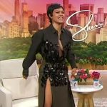 Teyana Taylor’s embellished dress on Sherri