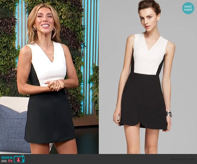 Tibi  Rhoans Dress worn by Adrianna Costa on Access Hollywood