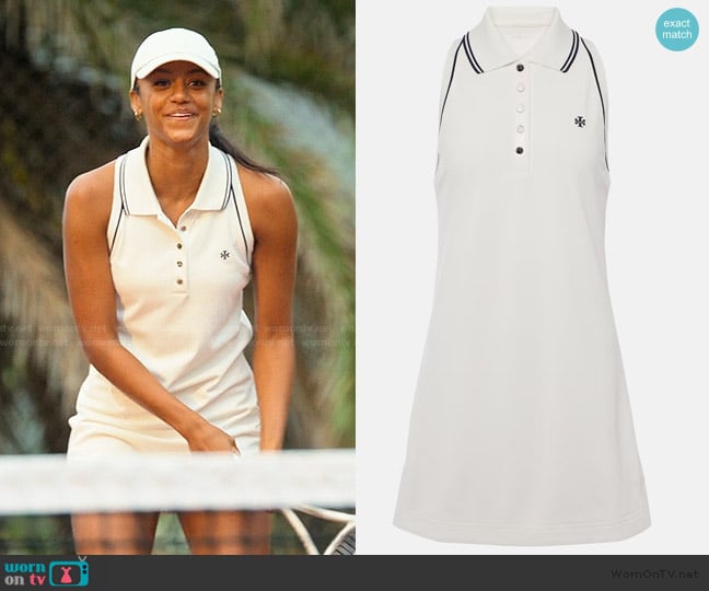 Tory Sport Cotton Pique Minidress worn by Brigitte Russell-Bailey (Shalom Brune-Franklin) on The Girlfriend