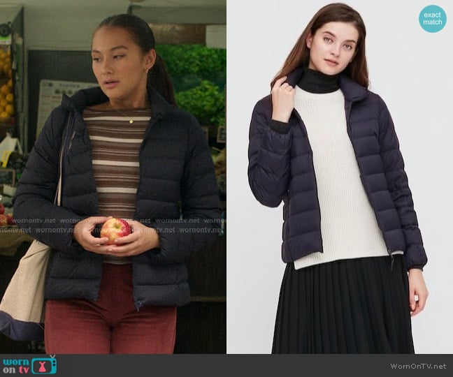 Uniqlo Ultra Light Down Jacket worn by Belly Conklin (Lola Tung) on The Summer I Turned Pretty