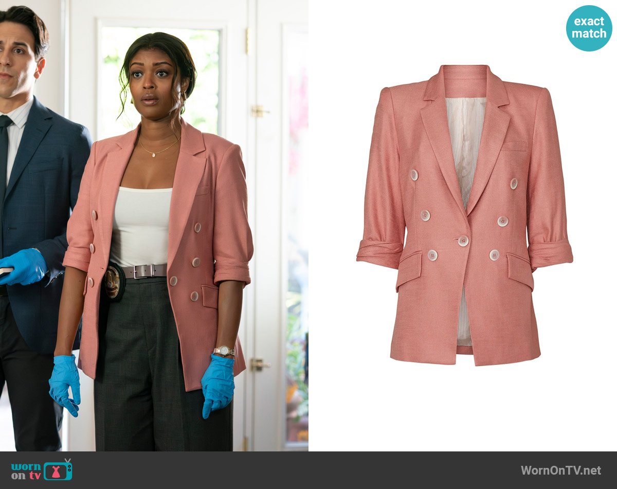 Veronica Beard Odile Dickey Jacket worn by Daphne (Javicia Leslie) on High Potential