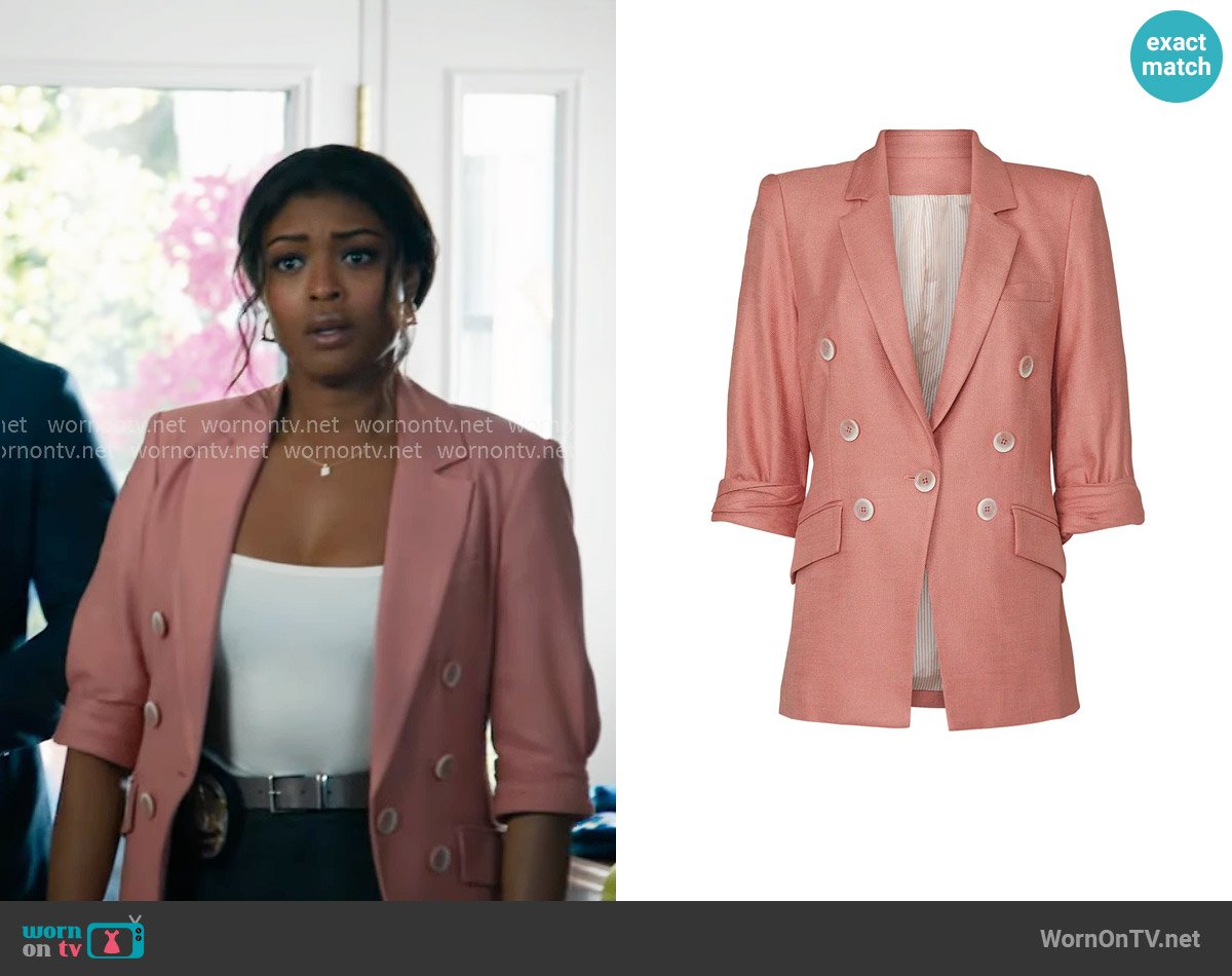Veronica Beard Odile Dickey Jacket worn by Daphne (Javicia Leslie) on High Potential
