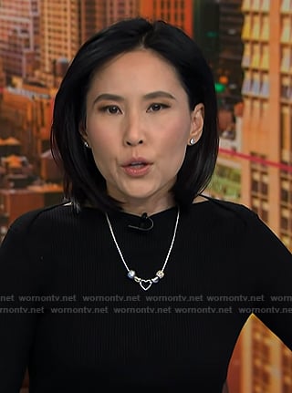 Vicky's heart necklace on NBC News Daily