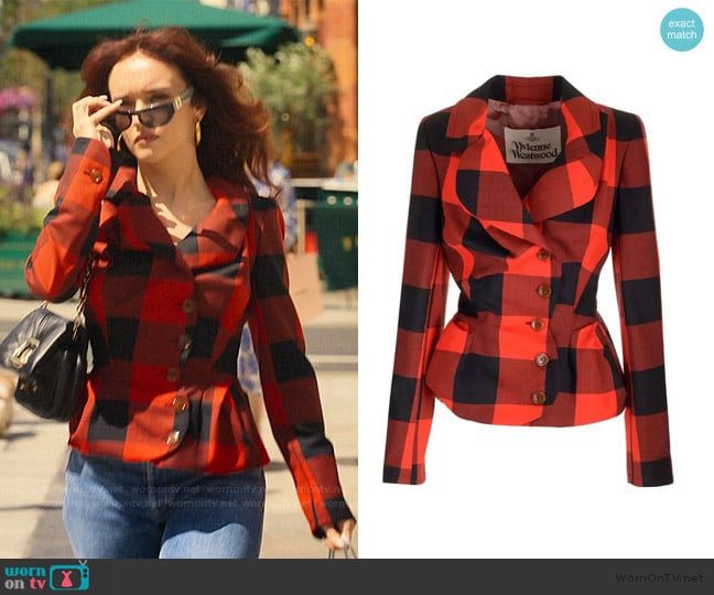Vivienne Westwood Suit Jacket worn by Cherry Laine (Olivia Cooke) on The Girlfriend