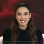 Whitney Cummings’s black denim dress on Today