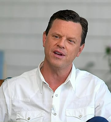 Willie Geist's white western shirt on Today