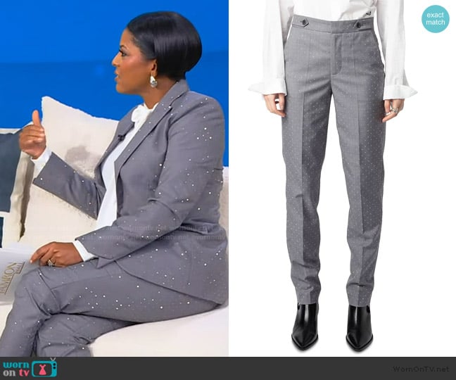 Zadig & Voltaire Panny Pants worn by Tamron Hall on Tamron Hall Show