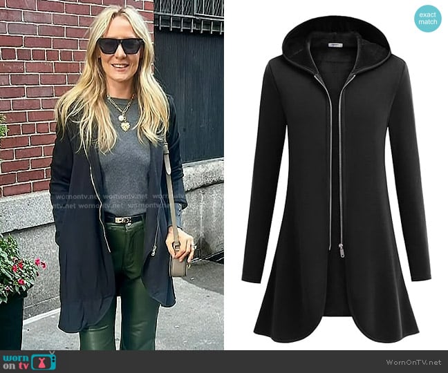 Zeagoo Zip Up Hoodie worn by Chassie Post on Today