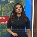 Adelle’s lurex polo dress on Today