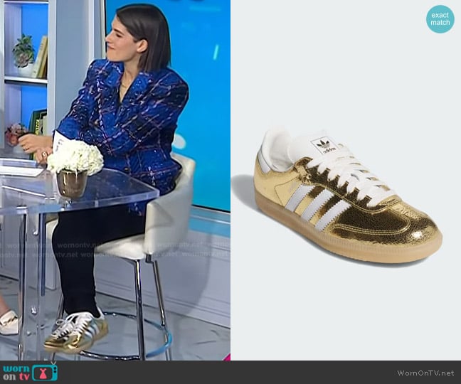 Adidas Samba OG Shoes in Samba OG Shoes worn by Daryn Carp on Today