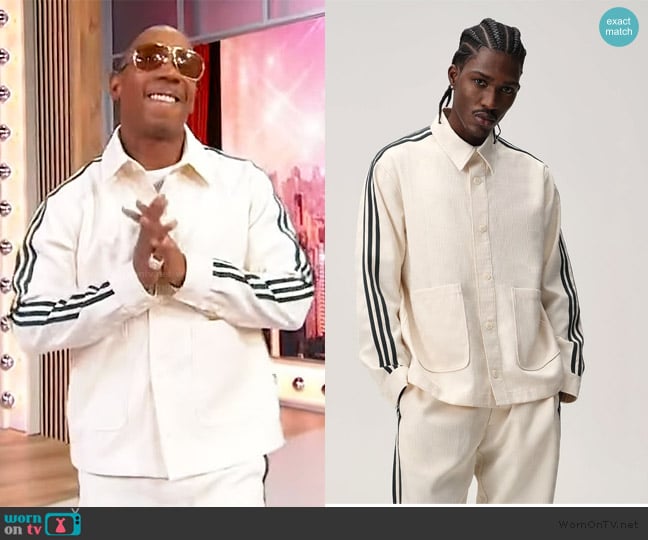 Adidas x Kith Kith for adidas Football Monogram Jacket worn by Ja Rule on Sherri