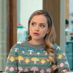 Ainsley’s mushroom sweater on Loot