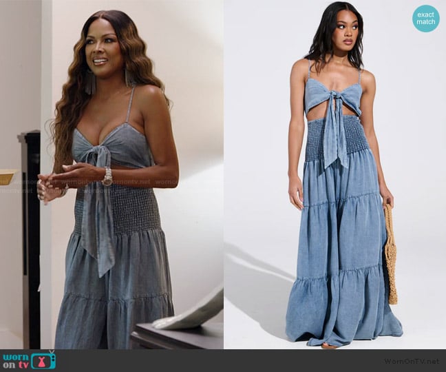 Akira Jumpin Around Jumpsuit worn by Stacey Rusch on The Real Housewives of Potomac