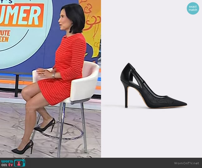 Aldo Ebenezer Pumps worn by Vicky Nguyen on Today