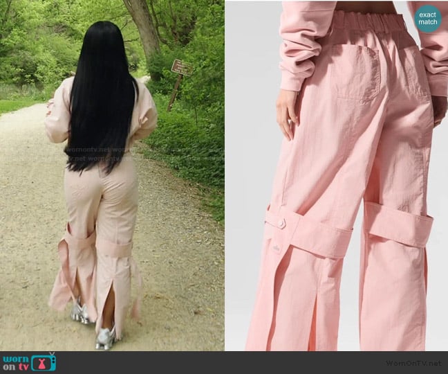 Alo High Waist Voyager Trouser worn by Keiarna Stewart on The Real Housewives of Potomac
