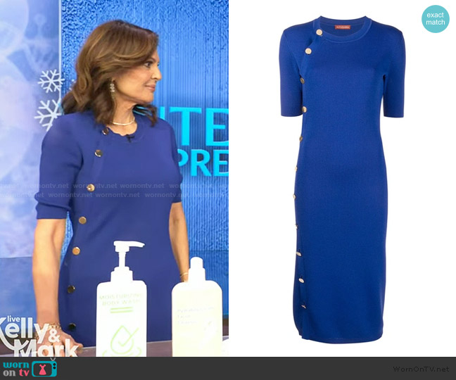 Altuzarra Minamoto Knit Dress worn by Dr Doris Day on Live with Kelly and Mark