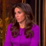 Alyssa’s pink cardigan on The View