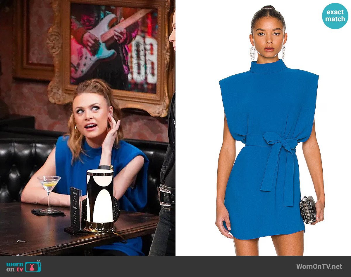 Amanda Uprichard Cleary Dress in Rhapsody worn by Claire Grace (Hayley Erin) on The Young and the Restless