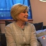Anne’s sequin mesh jacket on Today