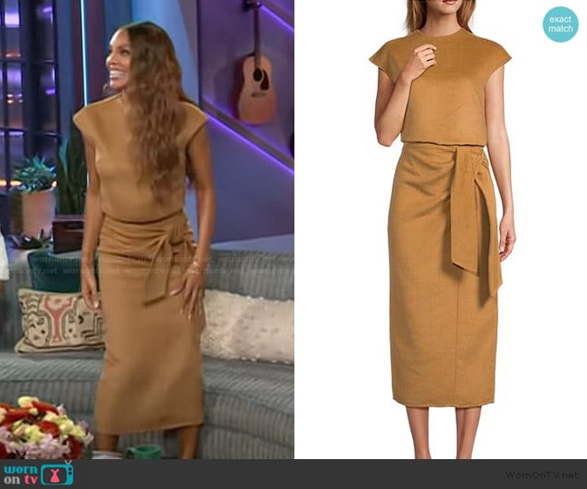Antonio Melani Style Bungalow The Conservatory Two Piece Set worn by Crystle Stewart on The Kelly Clarkson Show