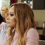 Ashley’s pink GG logo sweater on The Real Housewives of Potomac