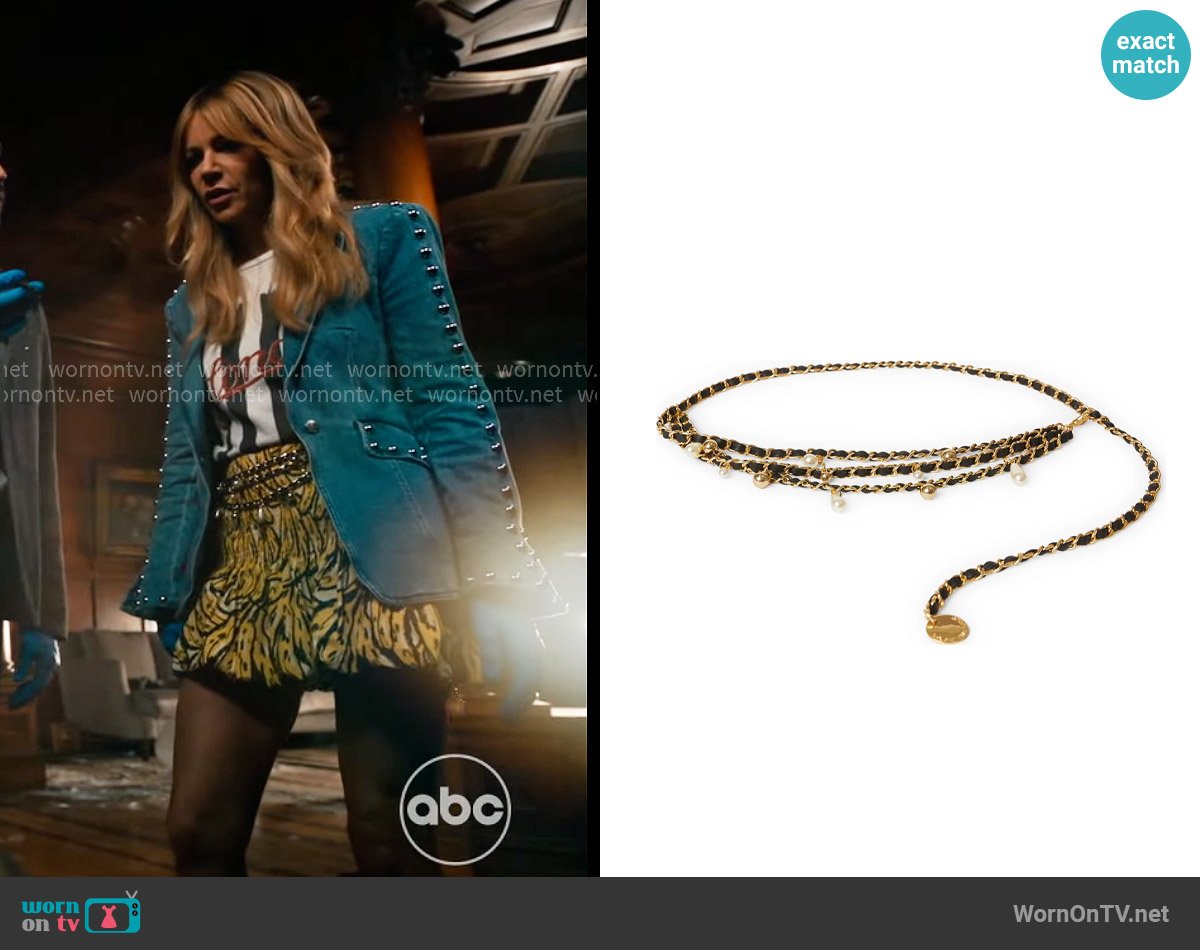 Morgan’s chain belt on High Potential