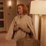 Camila’s brown leather tote on Only Murders in the Building